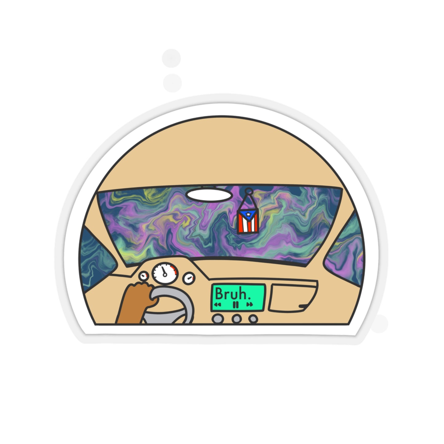 Flag Me Sticker