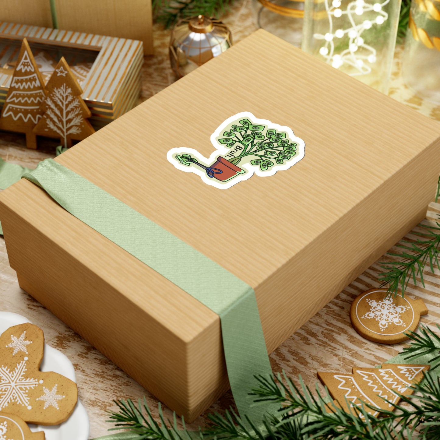 Money Tree Sticker
